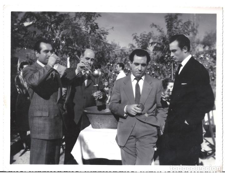 Cin&eacute;ma: FJC 0305 TONY LEBLANC MANOLO MORAN ANGEL DE ANDRES FOTO B/N ORIGINAL ESPA&Ntilde;OLA