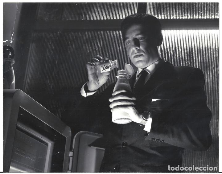 Cine: FJC 0318 FERNANDO DELGADO LAS DOS Y MEDIA Y VENENO FOTO B/N ORIGINAL ESPA&Ntilde;OLA