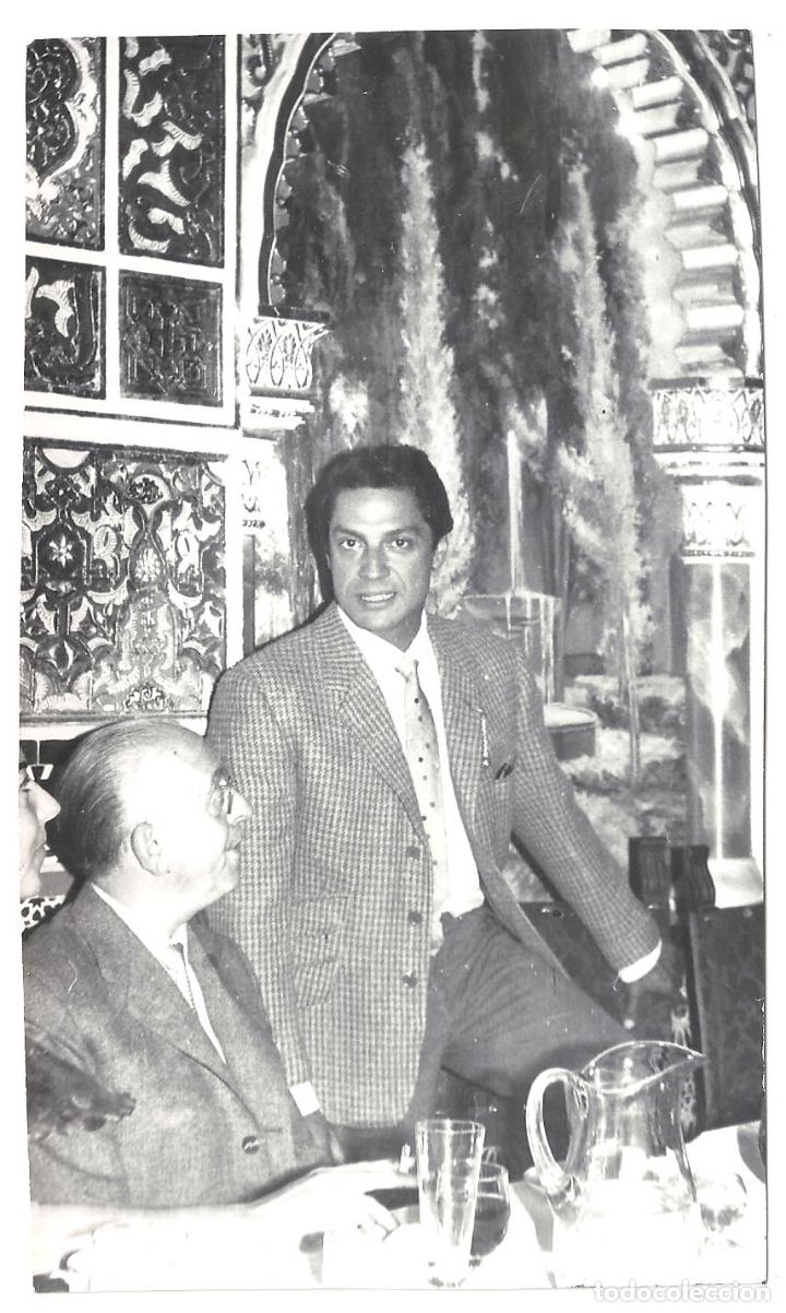 Cine: FJC 0320 ANTONIO EL BAILARIN FOTO B/N ORIGINAL ESPA&Ntilde;OLA FOTOGRAFO DEL MORAL