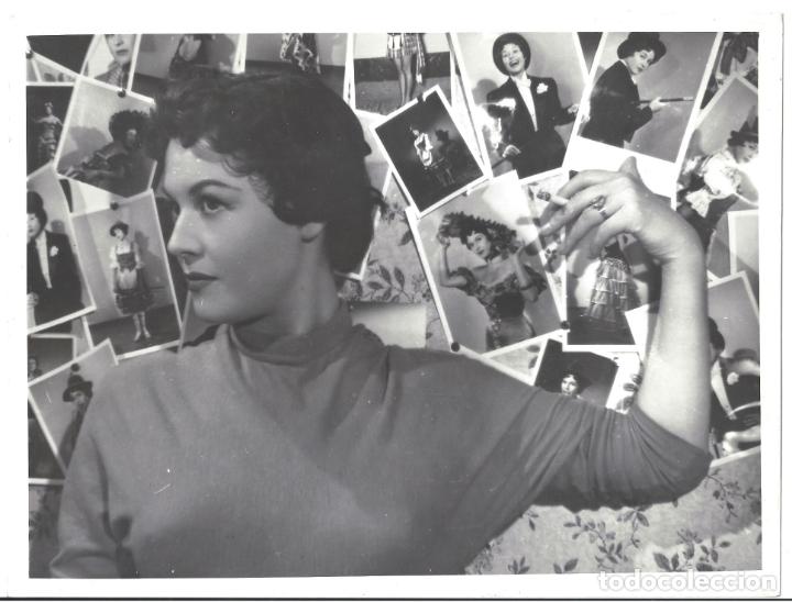 Cine: FJC 0326 EMMA PENELLA FOTO B/N ORIGINAL ESPA&Ntilde;OLA