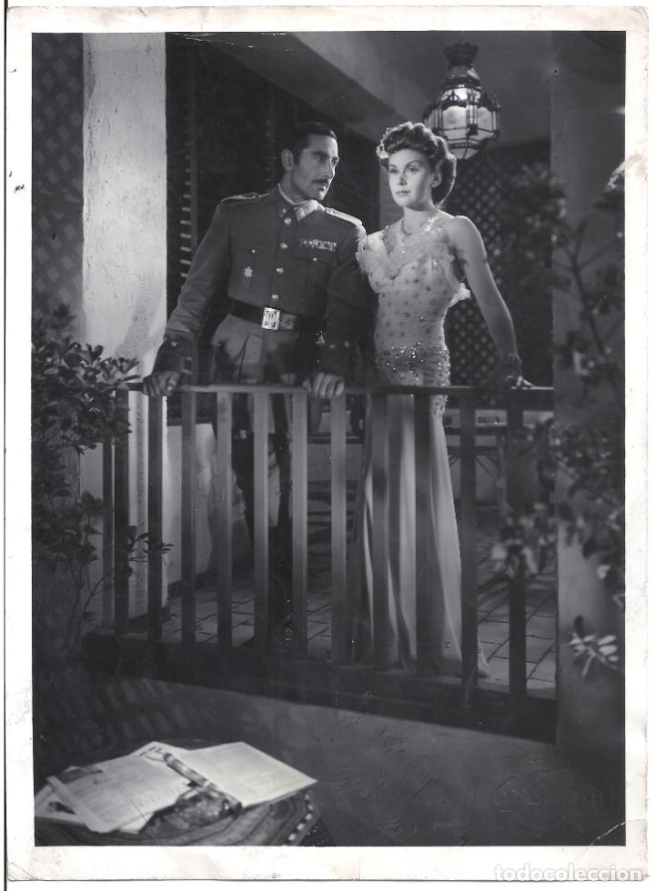 Cine: FJC 0329 ANA MARISCAL JOSE NIETO CABEZA DE HIERRO FOTO B/N ORIGINAL ESPA&Ntilde;OLA