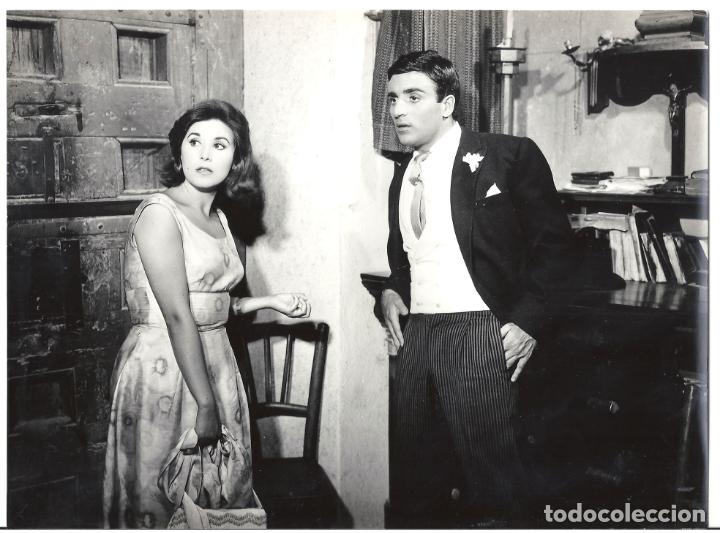 Cine: F34734 CONCHA VELASCO PEPE RUBIO LA BODA ERA A LAS DOCE FOTO B/N ORIGINAL ESPA&Ntilde;OLA