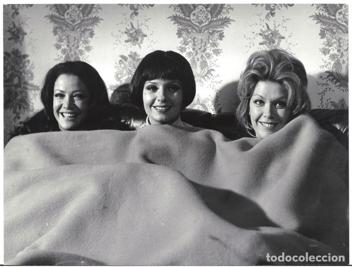 Cin&eacute;ma: F34743 TERESA GIMPERA TINA SAINZ LA CONTRAHECHA LAS COLOCADAS FOTO B/N ORIGINAL ESPA&Ntilde;OLA