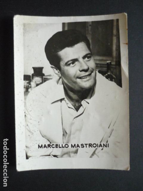 Kino: MARCELO MASTROIANI ANTIGUA FOTOGRAFIA 6,5 X 9 CMTS