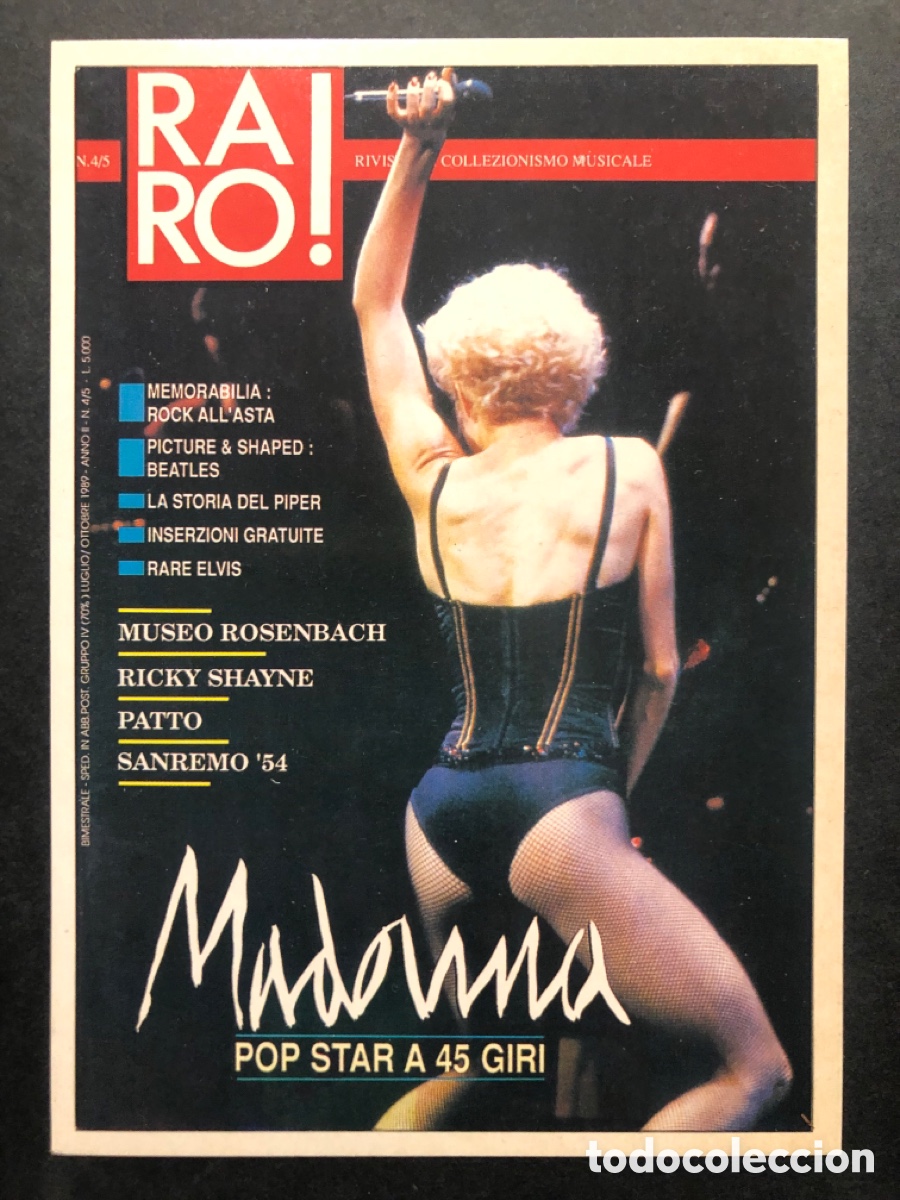 Cine: Tarjeta postal Madonna