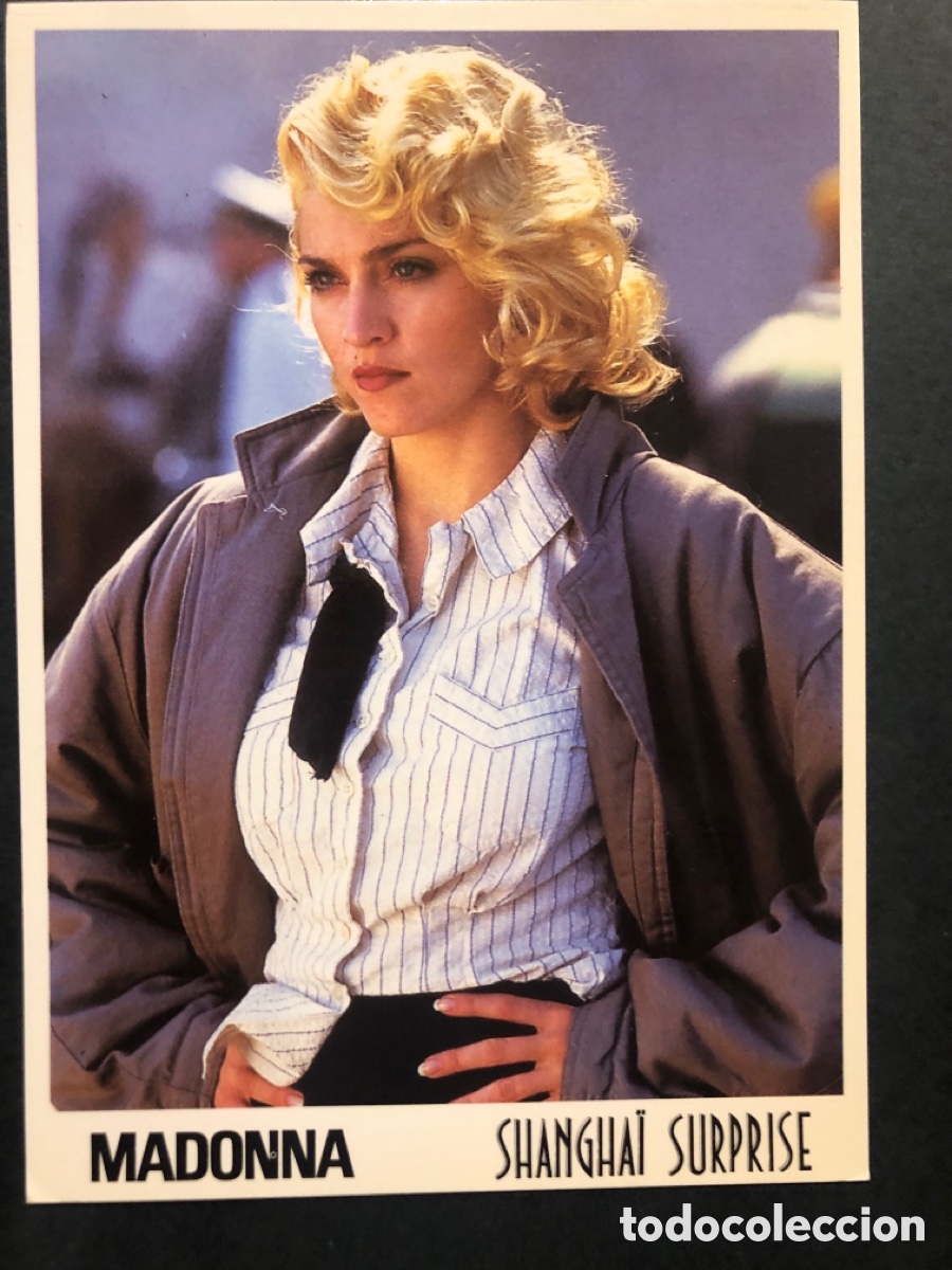 Cine: Tarjeta postal lauren films Madonna shanghai surprise