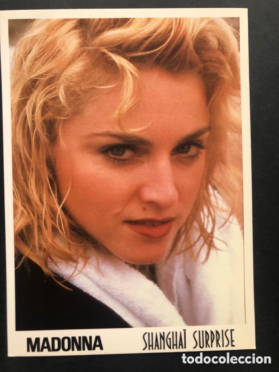 Cine: Tarjeta postal lauren films Madonna shanghai surprise