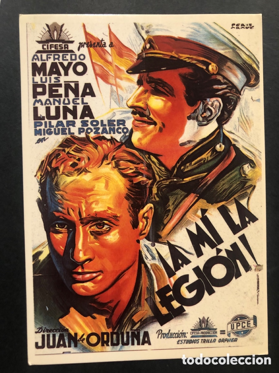Cine: Tarjeta postal a mi la legion alfredo mayo