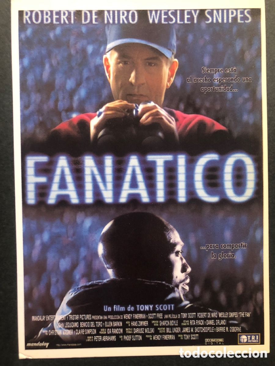 Cine: Tarjeta postal Robert de Niro fan&aacute;tico