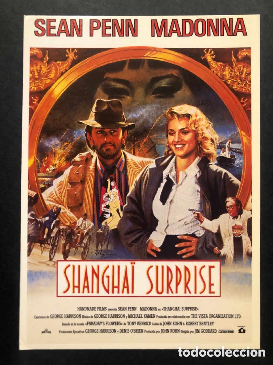 Cine: Tarjeta postal lauren films madonna shanghai surprise