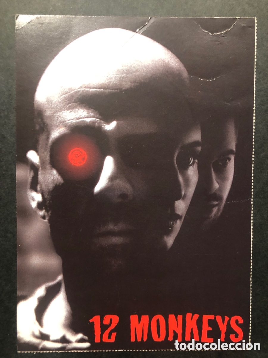 Cine: Programa tarjeta 12 Monos bruce willis