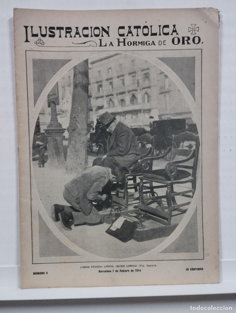 Cine: LA HORMIGA DE ORO A&Ntilde;O 1914 N&ordm;6 ODENA MARRUECOS MATARO BARCELONA OBISPO DE VITORIA