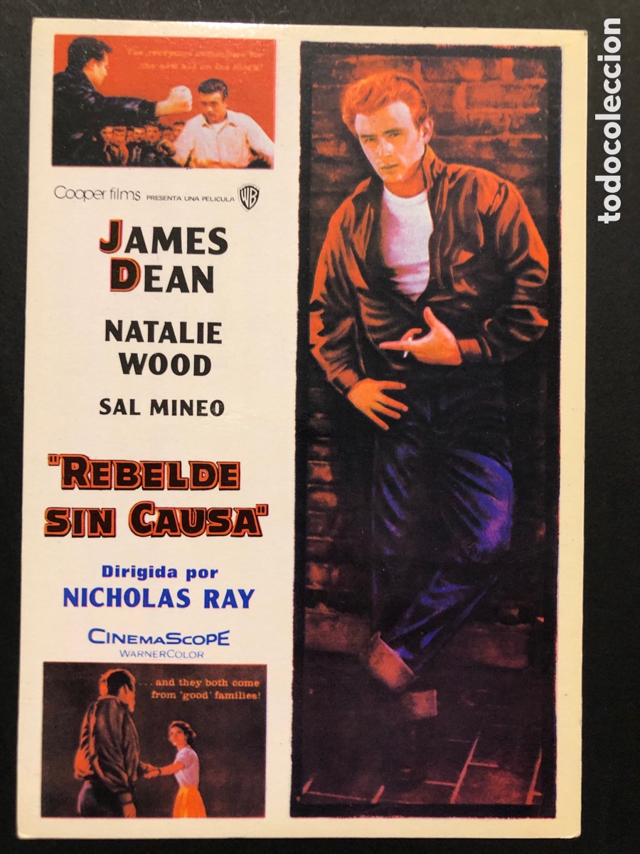 Cine: Tarjeta postal james dean rebelde sin causa