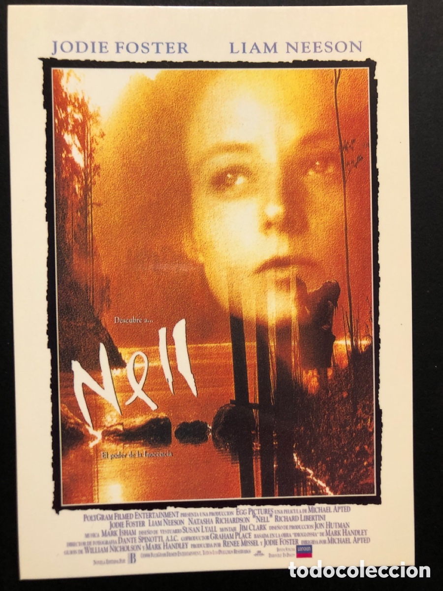 tarjeta postal jodie foster nell - Buy Photos, photochromes and
