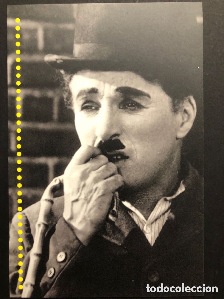 Cine: Tarjeta postal exposicion un siglo de cine torrente valencia 2007 charles Chaplin