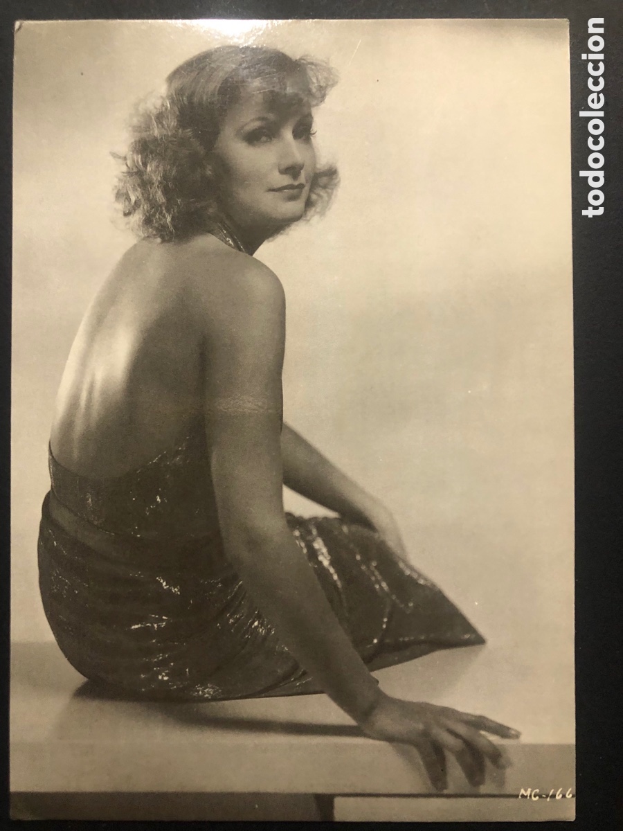 Cine: Tarjeta postal Greta garbo