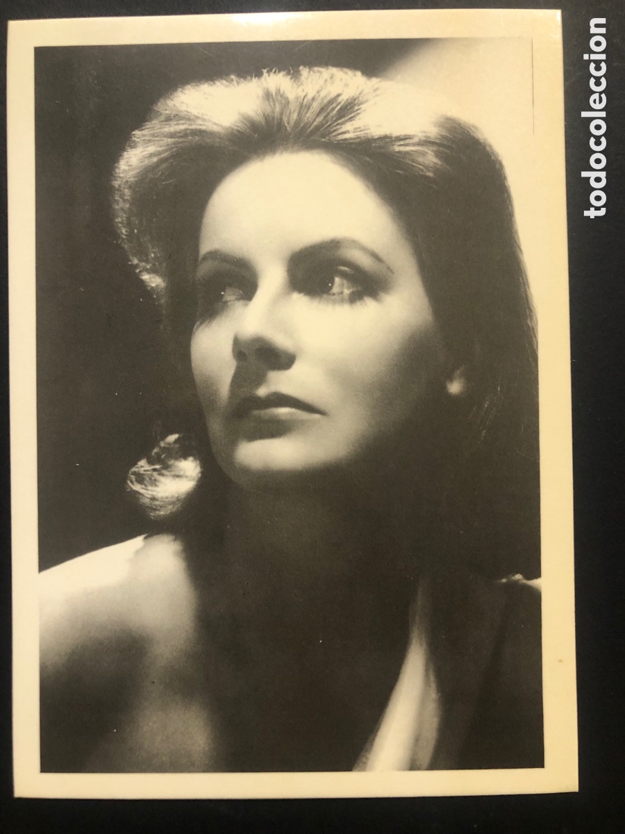 Cine: Tarjeta postal Greta garbo