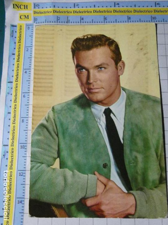 Cinema: POSTAL DE CINE TV PEL&Iacute;CULAS ACTORES ACTRICES. A&Ntilde;O 1963 ACTOR HARDIN SERIE BRONCO. 45