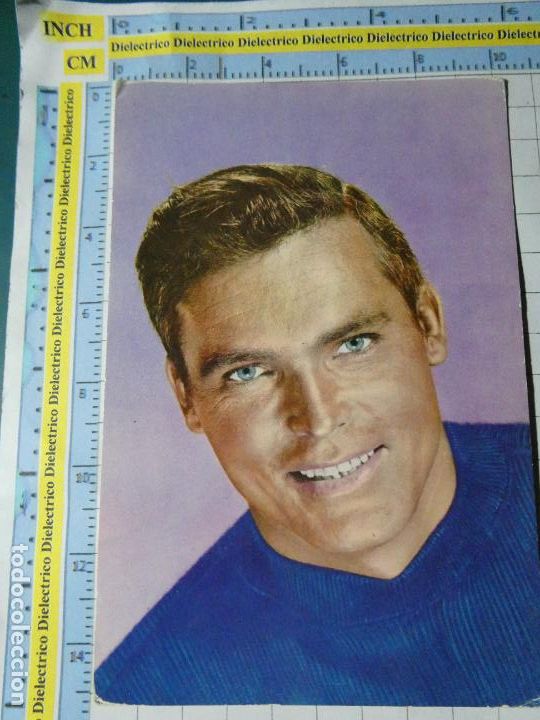 Cine: POSTAL DE CINE TV PEL&Iacute;CULAS ACTORES ACTRICES. A&Ntilde;O 1963 ACTOR HARDIN SERIE BRONCO. 46