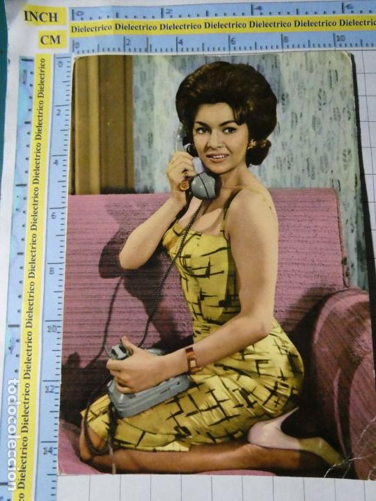 Kino: POSTAL DE CINE TV PEL&Iacute;CULAS ACTORES ACTRICES. A&Ntilde;O 1964. ETHEL ROJO ACTRIZ MUJER. 58