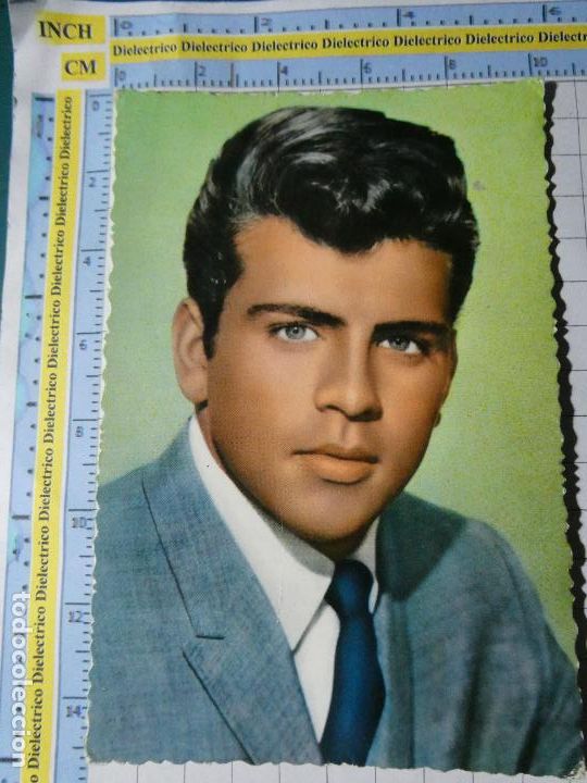 Kino: POSTAL DE CINE TV PEL&Iacute;CULAS ACTORES ACTRICES. A&Ntilde;O 1962. ACTOR FABIAN. 69