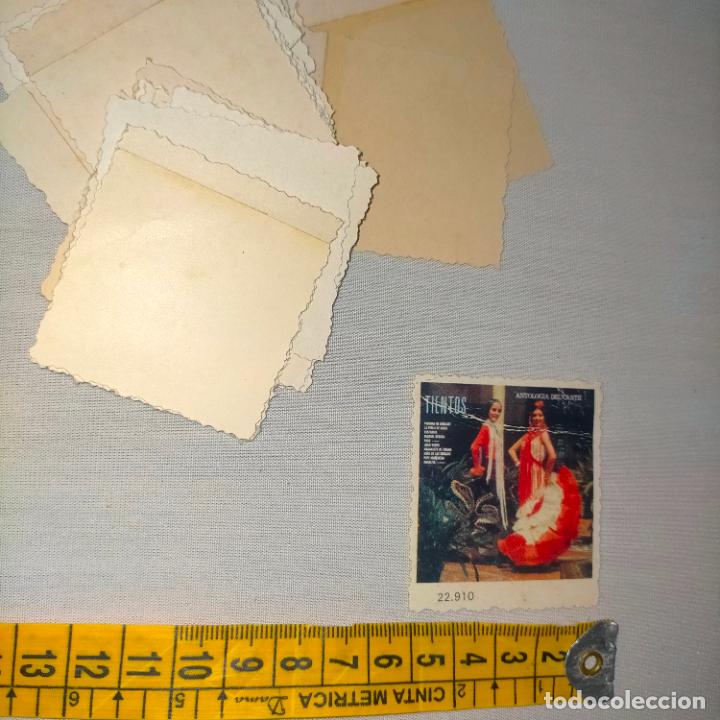Kino: carton troquelado - musica - &iquest; cromos ? cantante grupo - tientos - antologia del cante - flamenco