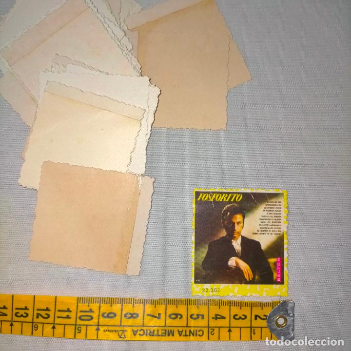 Kino: carton troquelado - musica - &iquest; cromos ? cantante grupo - fosforito