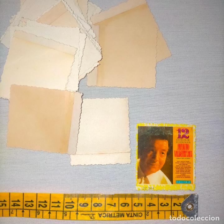 Cine: carton troquelado - musica - &iquest; cromos ? cantante grupo - juanito valderrama