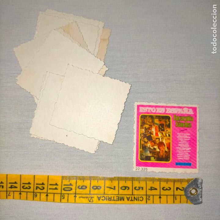 Kino: carton troquelado - musica - &iquest; cromos ? cantante grupo - encarnita sanchez