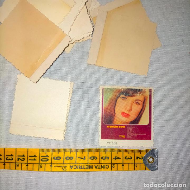 Kino: carton troquelado - musica - &iquest; cromos ? cantante grupo - argentina coral