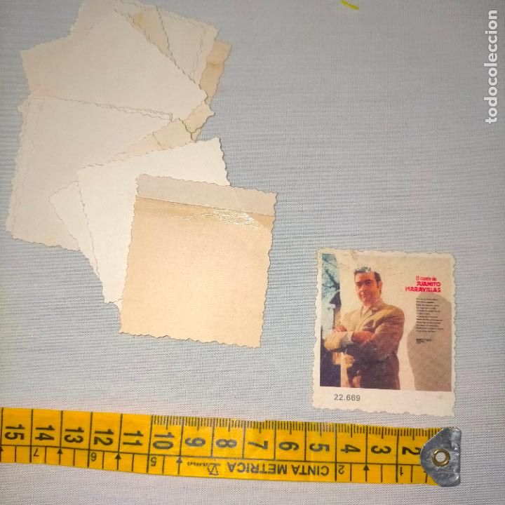 Kino: carton troquelado - musica - &iquest; cromos ? cantante grupo - juanito maravillas