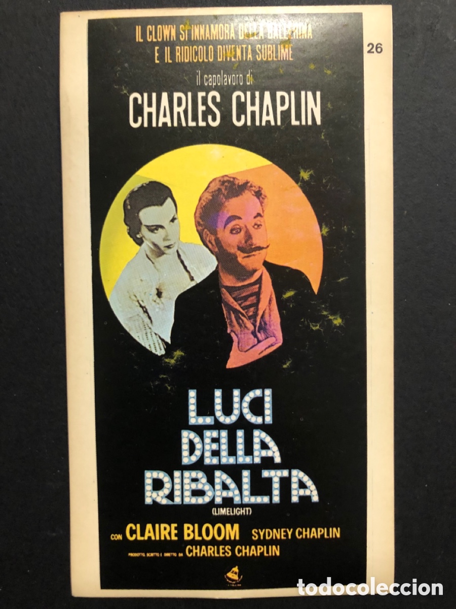 Cine: Adhesivo charlie chaplin candilejas