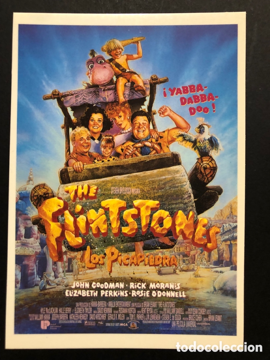 Cine: Tarjeta postal los picapiedra