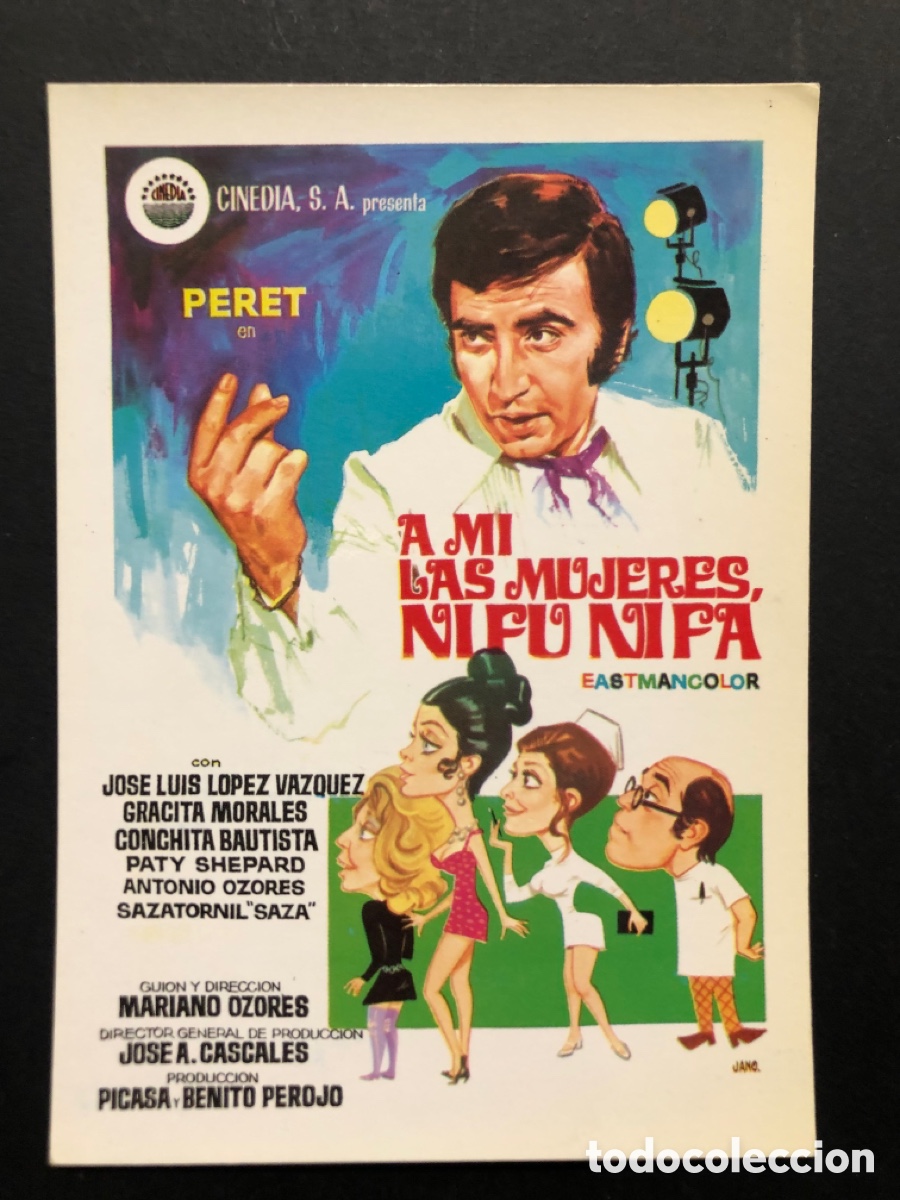 Cine: Tarjeta postal a mi las mujeres ni fu ni fa peret