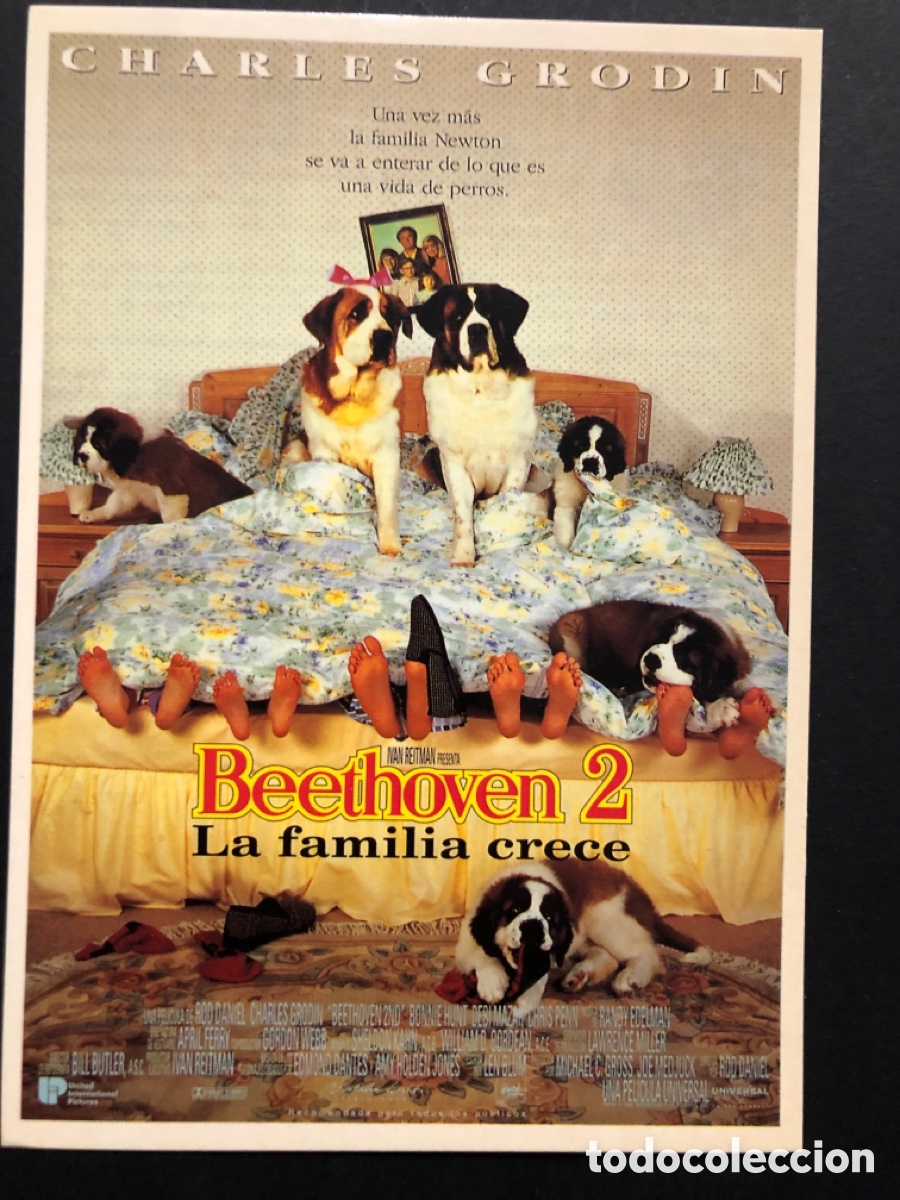 Cine: Tarjeta postal beethoven 2 la familia crece