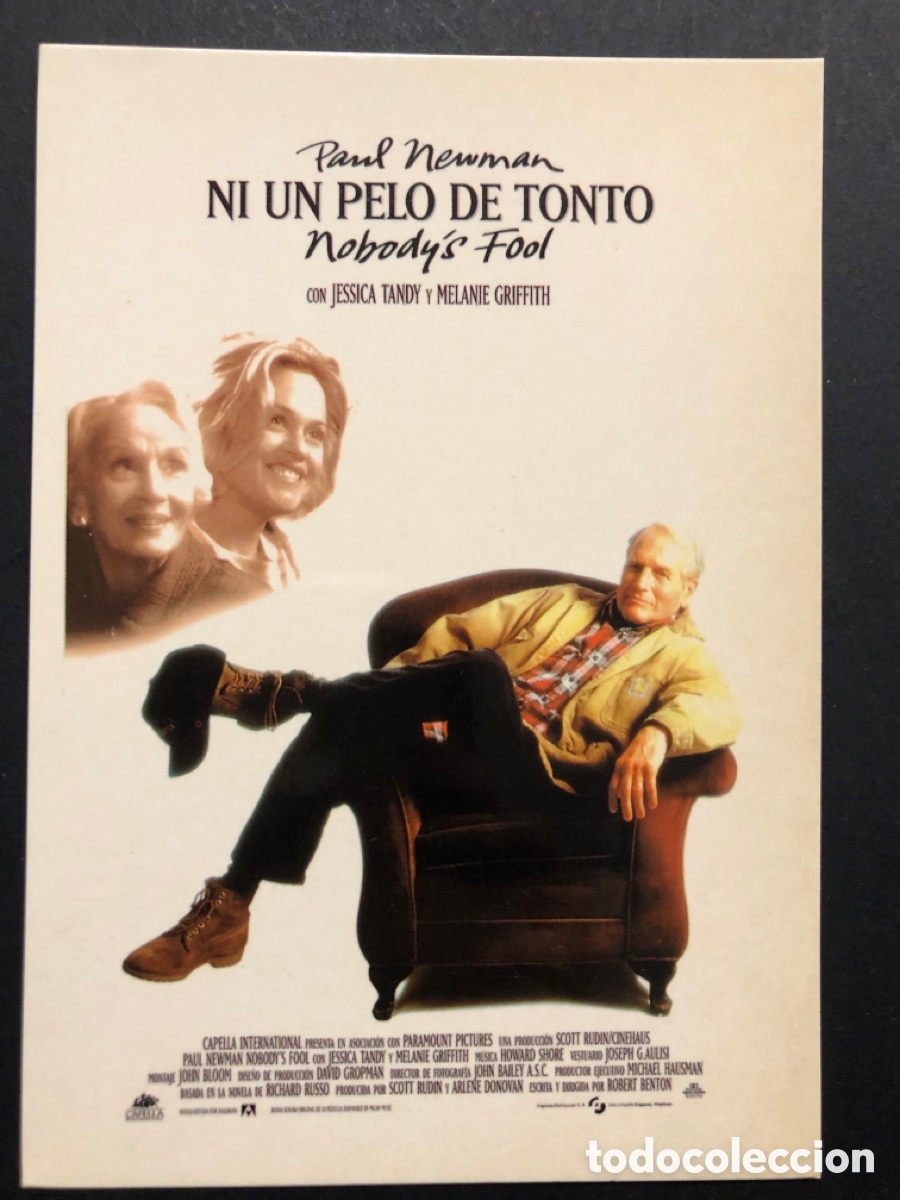 Cine: Tarjeta postal paul newman ni un pelo de tonto