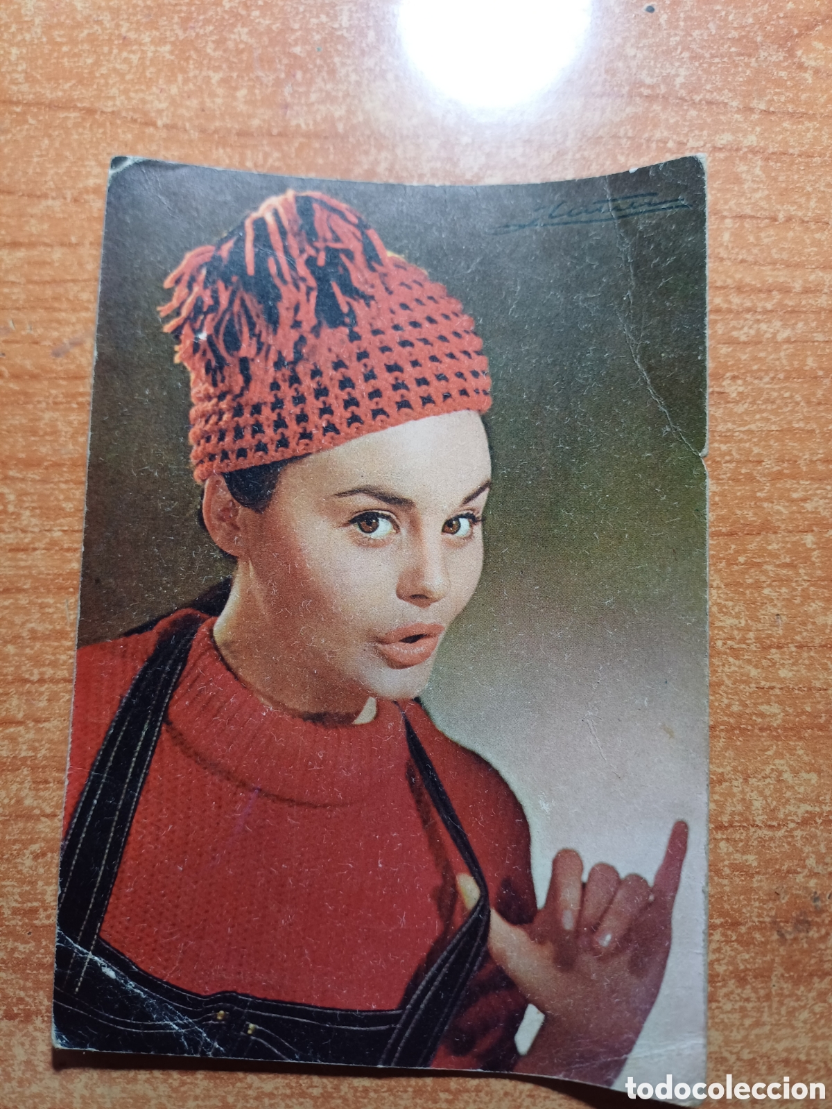 Cine: POSTAL FOTOGRAFICA ROCIO DURCAL TARJEFHER N.&ordm; 202 1964 ESCRITA TARJE-FHER