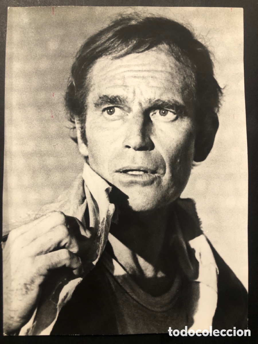 Cine: Foto original de charlton heston