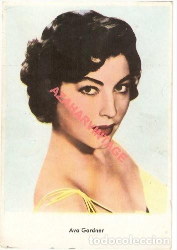 Cine: ANTIGUA FOTOGRAFIA PUBLICITARIA DE LA ACTRIZ AVA GARDNER, 95X140MM