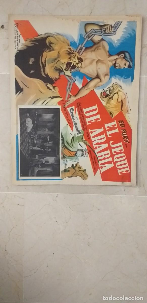 Cin&eacute;ma: EL JEQUE DE ARABIA ED FURY LOBBY CARD ORIGINAL