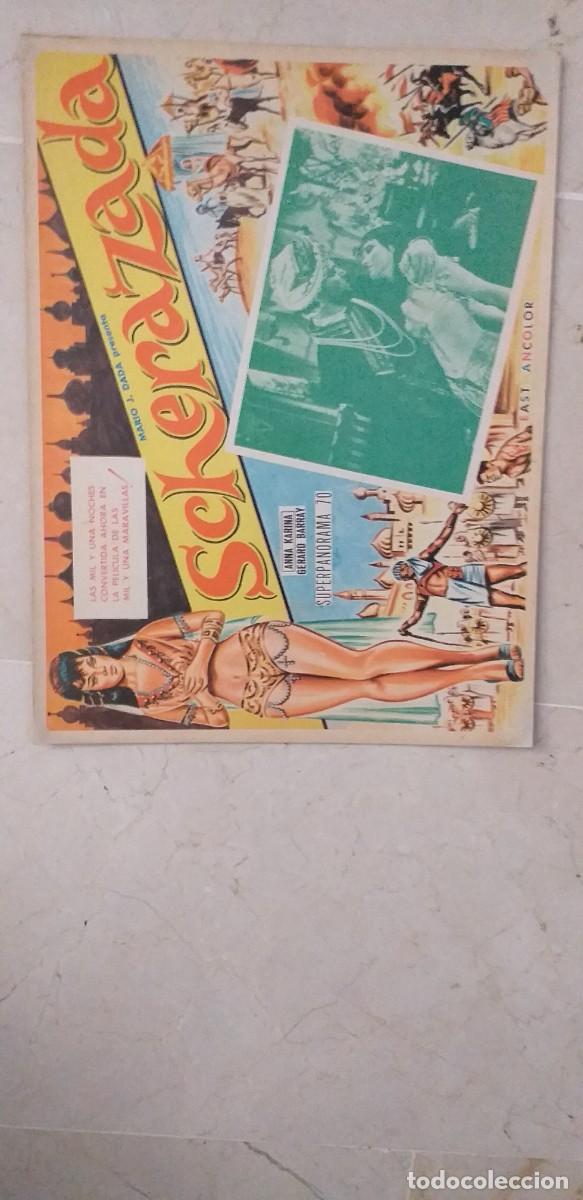 Cin&eacute;ma: SCHERAZADA ANNA KARINA LOBBY CARD ORIGINAL