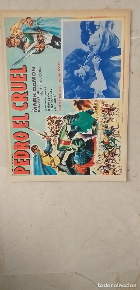 Cin&eacute;ma: PEDRO EL CRUEL MARK DAMON LOBBY CARD ORIGINAL