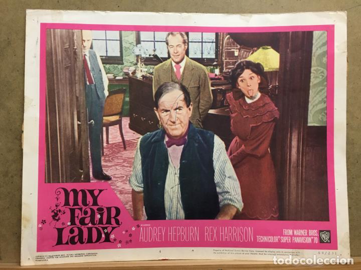 Cine: LB83D MY FAIR LADY AUDREY HEPBURN LOBBY CARD ORIGINAL AMERICANO