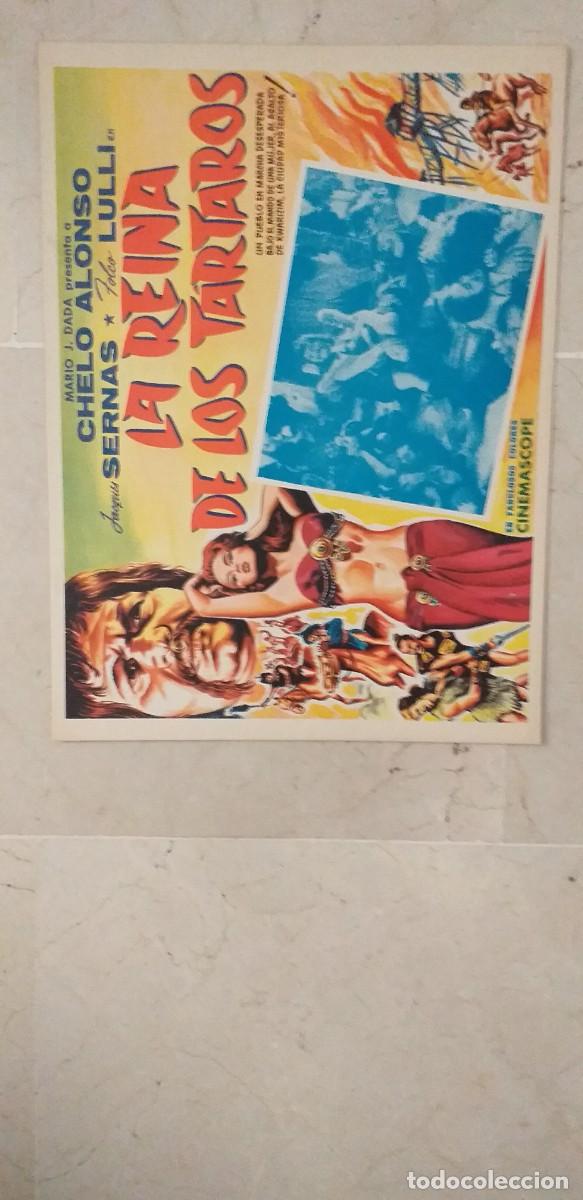 Cin&eacute;ma: LA REINA DE LOS TARTAROS CHELO ALONSO JACQUES SERNAS LOBBY CARD ORIGINAL