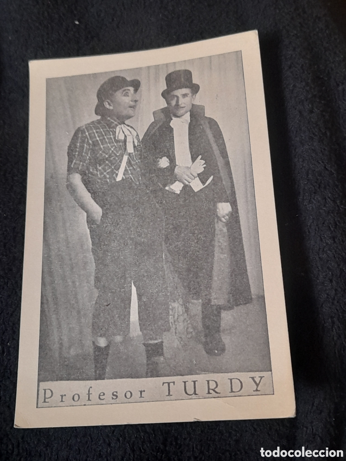 Cinema: Antigua postal publicitaria, Profesor Turdy