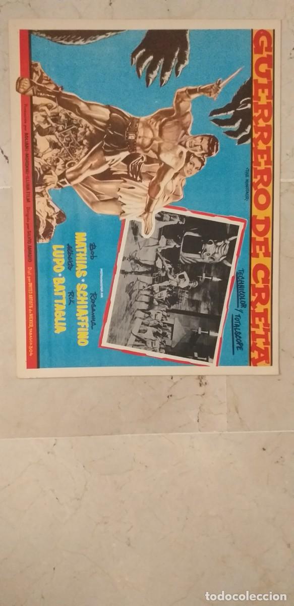 Cinema: GUERRERO DE CRETA(EL MONSTRUO DE CRETA) BOB MATHIAS ROSANNA SCHIAFFINO LOBBY CARD ORIGINAL