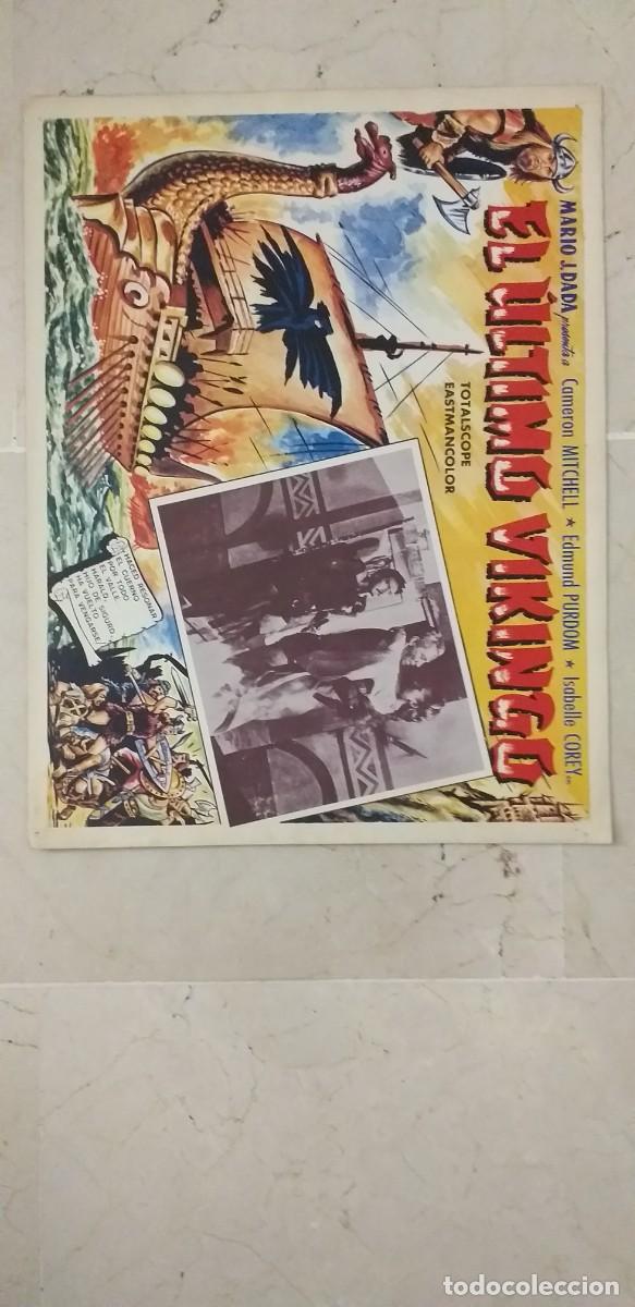 Cine: EL ULTIMO VKINGO CAMERON MITCHELL LOBBY CARD ORIGINAL