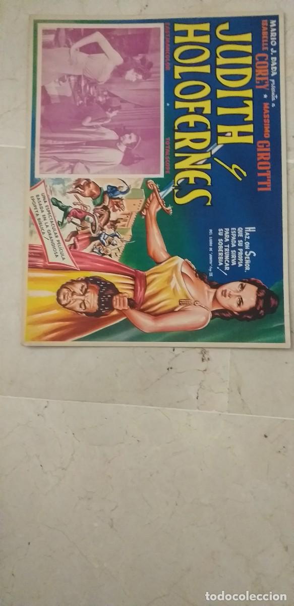 Cine: JUDITH Y HOLOFERNES MASSIMO GIROTTI LOBBY CARD ORIGINAL