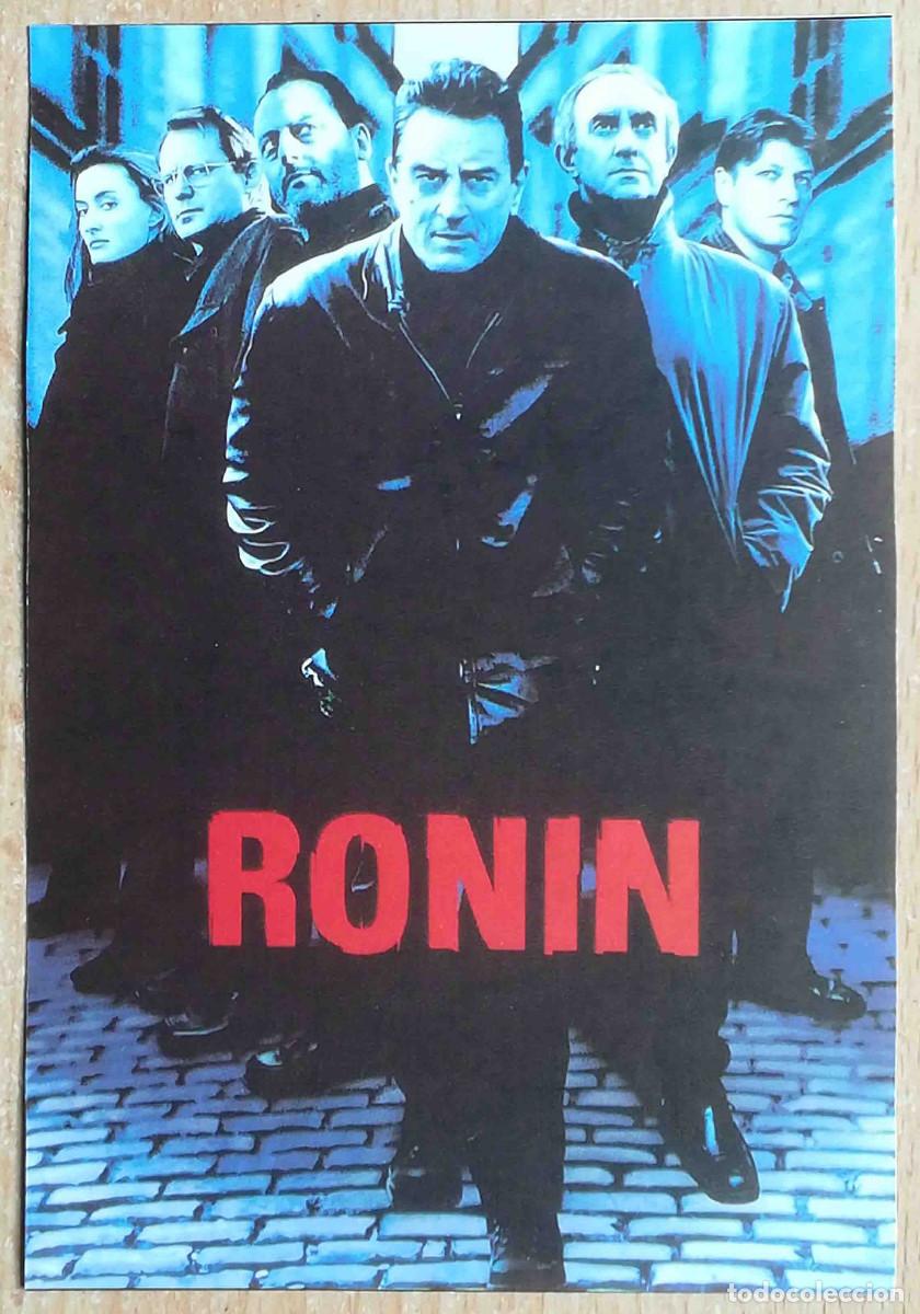 Cine: Ronin. John Frankenheimer, 1998 (Robert De Niro, Jean Reno) Programa de mano revista de cine