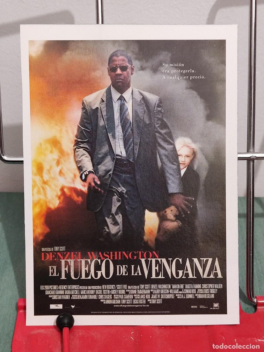Cinema: El fuego de la venganza . Ficha revista Accion cine